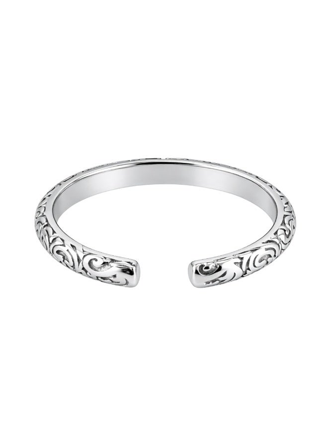 Velora Vie Dynasty Sigil Ring, 925 Sterling Silver Plated with White Gold Vermeil - Image 5