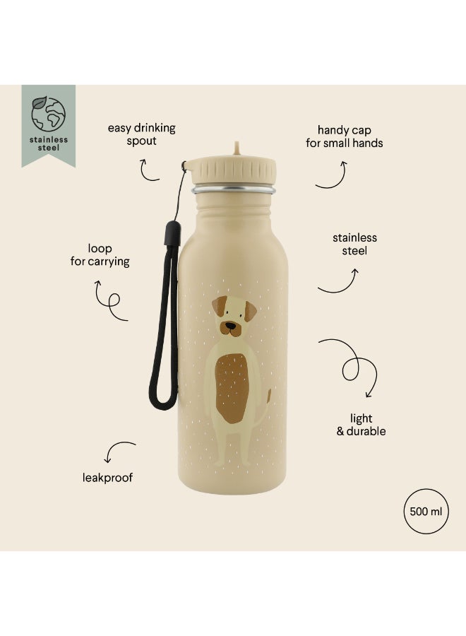 Trixie Stainless Steel Water Bottle - 500ml - Mr. Dog - Image 4