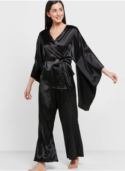 Solid Pyjama Set