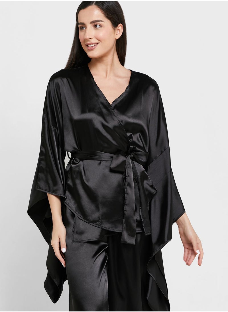 Khizana - Solid Pyjama Set - Image 1