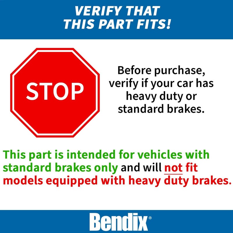 Bendix Premium PRT5844 Rear Brake Rotor (305mm) for Chrysler, Dodge, Ram, and Volkswagen - Image 2