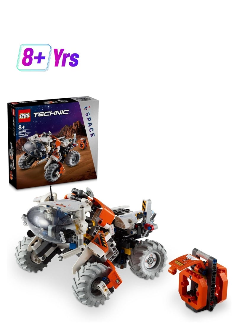 LEGO LEGO Technic Surface Space Loader LT78 42178 Building Blocks Toy Car Set (435 Pieces) - Image 1