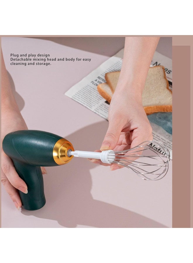 Kimaya Rechargeable Cordless Hand Mixer – Portable Electric Whisk & Egg Beater for Baking, Cakes, Cream & Eggs | Handheld Electric Mixer with USB Charging - Image 3
