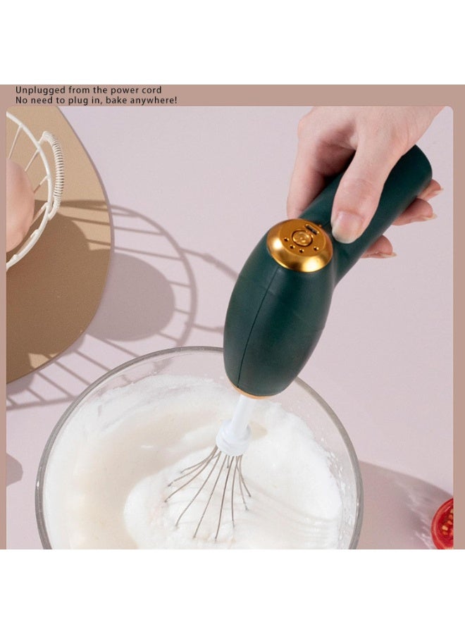 Kimaya Rechargeable Cordless Hand Mixer – Portable Electric Whisk & Egg Beater for Baking, Cakes, Cream & Eggs | Handheld Electric Mixer with USB Charging - Image 2