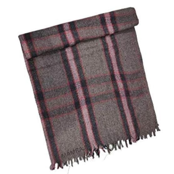 MAMRAJ Woolen Acrylic Reversible Blanket | Warm, Soft & Comfortable Bedding for Winter & All-Season Use | Multicolor Single Bed Blanket for Sofa, Bedroom & Travel (210 x 125 cm) - Image 5