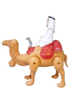 Battery Operated Walking Desert Camel Toy With Lights and Music for Kids