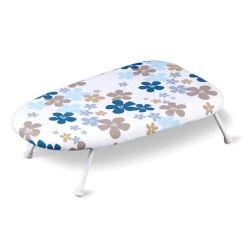 HOME CUBE Tabletop Ironing Board with Folding Legs, Countertop Folding Portable Compact Space Saving Mini Ironing Board for Small Spaces Laundry Rooms Dorms Hotel Travelling Hostel - Image 1