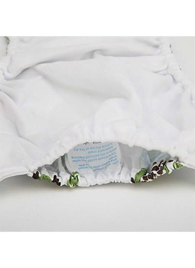 Sigzagor 2 to 7 Years Old Junior Big Cloth Diaper,Nappy,Pocket Reusable Washable,Baby Kids Toddler for Girls (Floral)  - Image 3