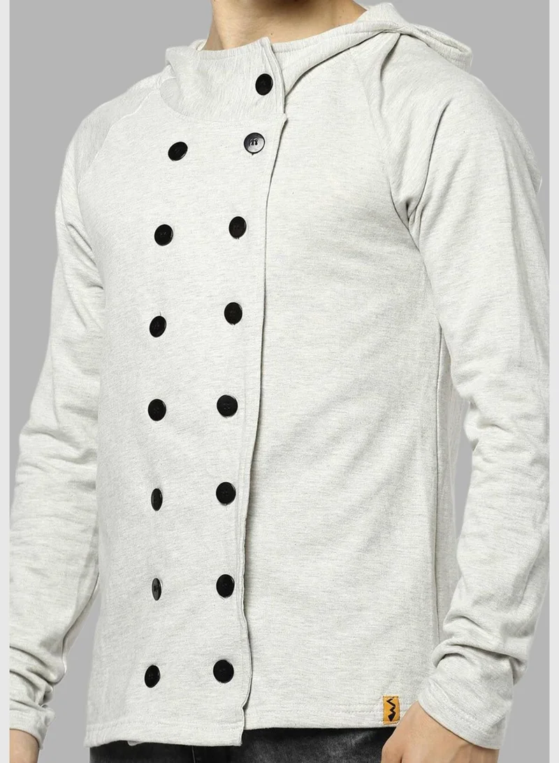 Campus Sutra Front Button Jacket