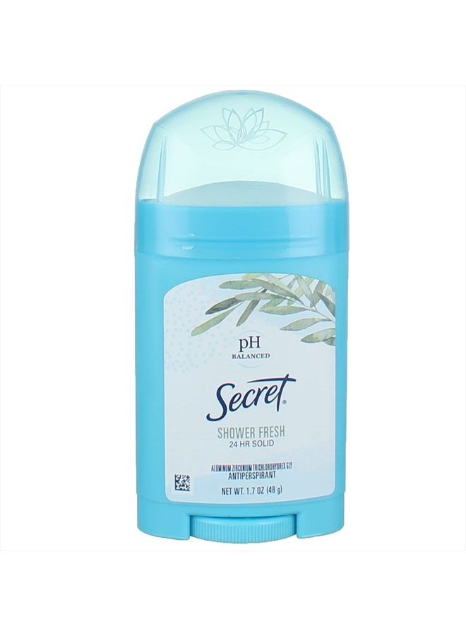 Secret Anti-Perspirant Deodorant Solid Shower Fresh 1.70 oz (Pack of 2) - Image 5