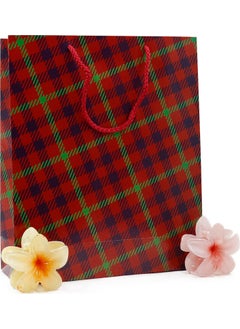 Plaid Patterned Red Color Cardboard Bag 25 x 30 x 9 cm Cardboard Bag 2 Pieces, Gift Bag - pzsku/Z4833F093015B9450FB36Z/45/_/1725795584/734f5ce3-96c9-4b0f-90ee-2cfe7d0f7020