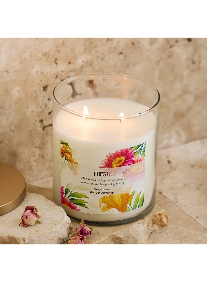 Home Box Aure Fragrance Jar Candle with Metal Lid - 510 g
