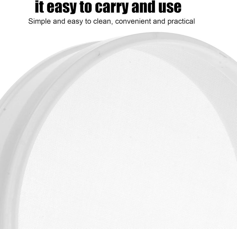 Fine Mesh Stainless Steel Flour Sieve 25cm Kitchen Baking Sifter for Powdered Sugar and Household Cooking - Image 3