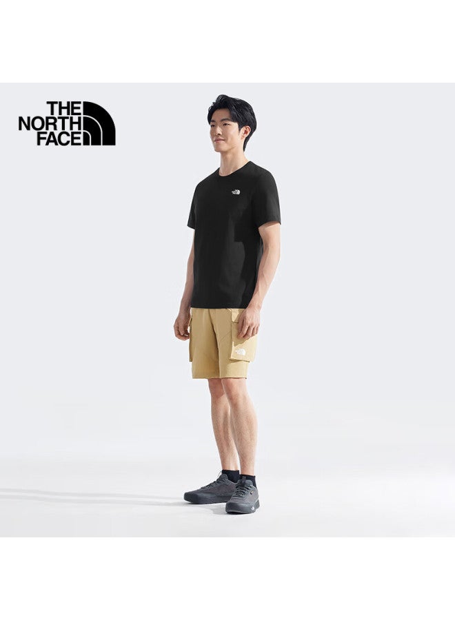 The North Face Short Sleeve T-Shirt For Couples Outdoor Comfortable And Breathable 8Ey9 Black/Jk3 L