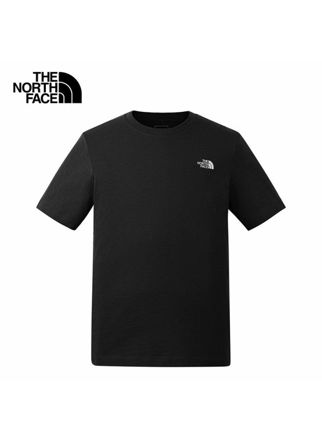 The North Face Short Sleeve T-Shirt For Couples Outdoor Comfortable And Breathable 8Ey9 Black/Jk3 L