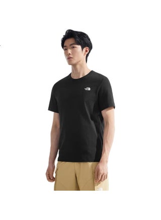 The North Face Short Sleeve T-Shirt For Couples Outdoor Comfortable And Breathable 8Ey9 Black/Jk3 L