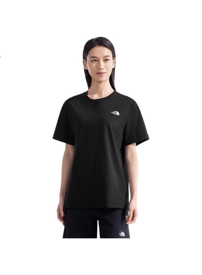 The North Face Short Sleeve T-Shirt For Couples Outdoor Comfortable And Breathable 8Ey9 Black/Jk3 L