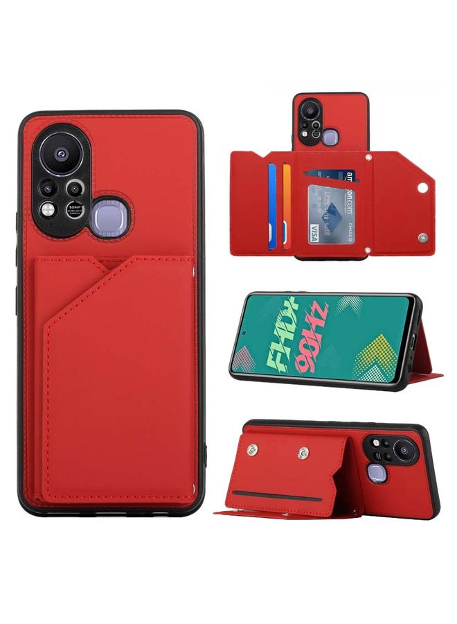 S-TOP Case For Infinix Hot 11S Skin Feel PU + TPU + PC Phone Case - Image 1