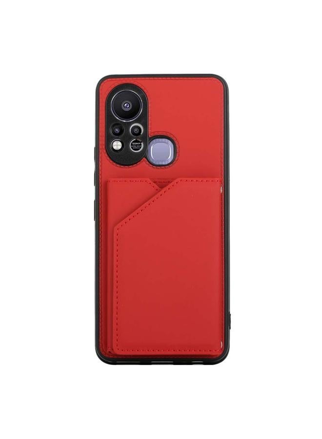 S-TOP Case For Infinix Hot 11S Skin Feel PU + TPU + PC Phone Case - Image 2