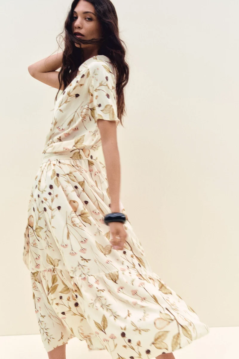 H&M Tie-belt shirt dress