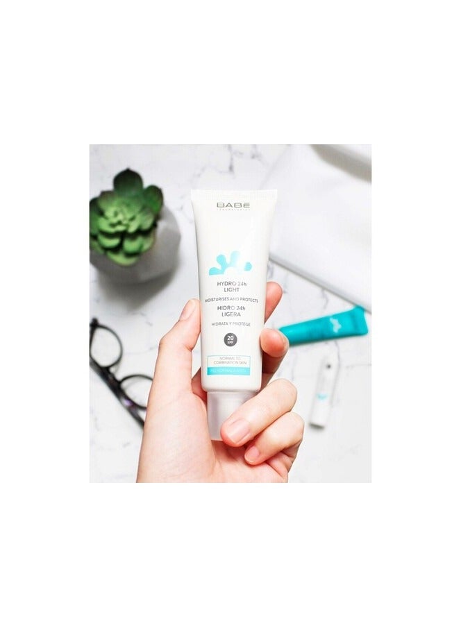 باب لابوراتوريوس مرطب خفيف من بابي هيدرو 24 ساعة بعامل حماية من الشمس 20 للبشرة العادية إلى المختلطة 50 مل - Image 2