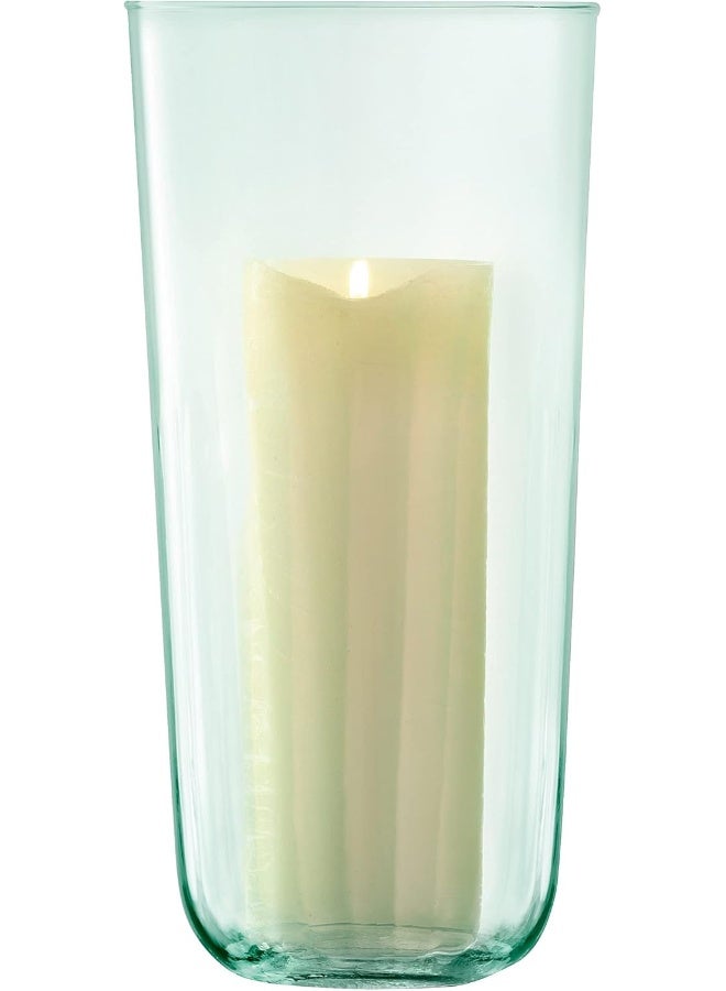 LSA International Mia Vase 12.2 inches (31 cm) Recycled/Part Optic - Image 3