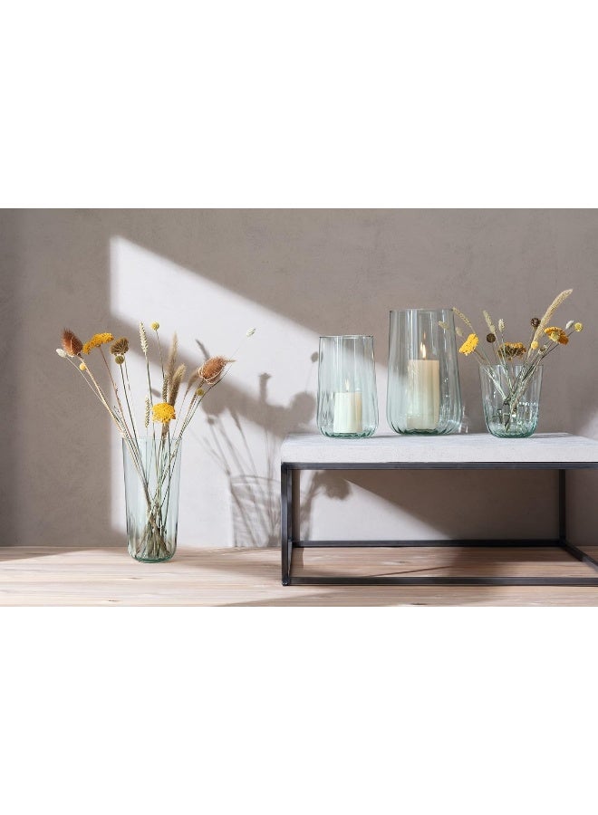LSA International Mia Vase 12.2 inches (31 cm) Recycled/Part Optic - Image 5