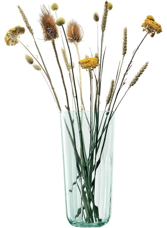 LSA International Mia Vase 12.2 inches (31 cm) Recycled/Part Optic - Image 2
