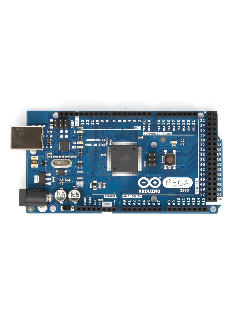 Arduino Mega 2560 R3 Compatible Board – Budget ATmega2560 Microcontroller with USB Cable  - Image 1