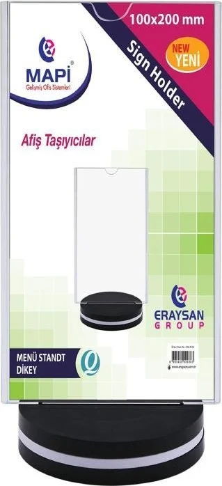 MAPi Menu Stand Vertical (100X200) /