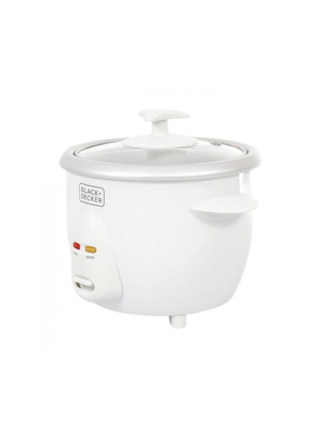 BLACK+DECKER Stainless Steel Automatic Rice Cooker 0.6 L 350 W RC650-B5 White - Image 3