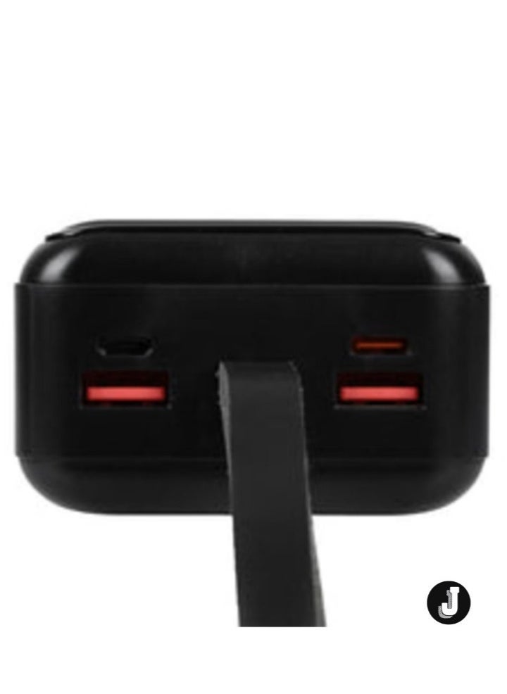 JAJEEK "New 40,000mAh Power Bank – Ultra High Capacity Portable Charger for Multiple Devices, Fast Charging" - Image 1