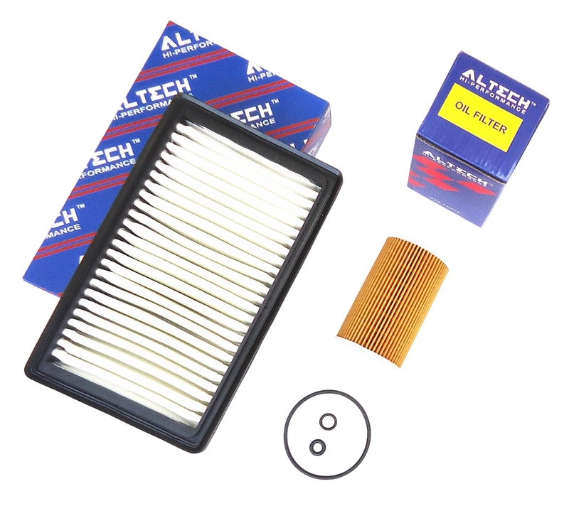 ALTech HI-PERFORMANCE AIR FILTER + OIL FILTER SET FOR HYUNDAI i20 ELITE/ACTIVE 1.4L DIESEL (2ND GEN 2014 TO 2019) - Image 1