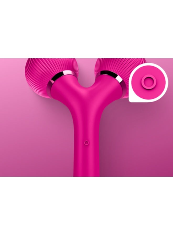 GESKE Sonic Facial Roller 4-In-1 Magenta - Image 3