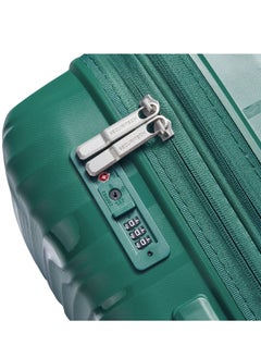 DELSEY Securitech Dune By Delsey Expendable Double wheel trolley luggage bag 82cm Green Large  - Image 4