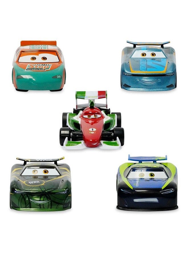 Disney Pixar Cars Pullback Die Cast Racer Multi Pack 5 Pack  - Image 3