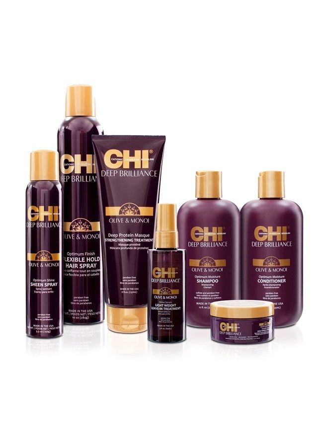 CHI Deep Brilliance Optimum Moisture Conditioner, 12 Fl Oz - Image 3