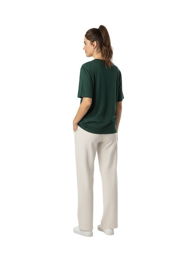 Mosca Women's Wear NYC Printed Short Sleeve Cotton T-Shirt - Image 3