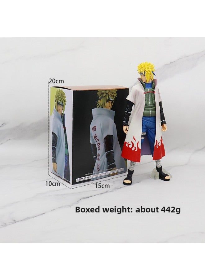 Adult Naruto Naruto Sasuke Kakashi Animation Hand-made Model Ornaments Peripheral Chassis Decoration Doll-Color:Standing Position Storm Water Gate (boxed)  - Image 1