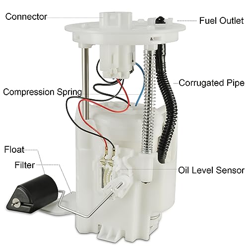 VANBOL Electric Fuel Pump Module Assembly Compatible with Toyota Camry 2007 2008 2009 2010 2011 L4 2.4L 2.5L Replace E8937M FG1170 P76796M VANBOL0030 - Image 3