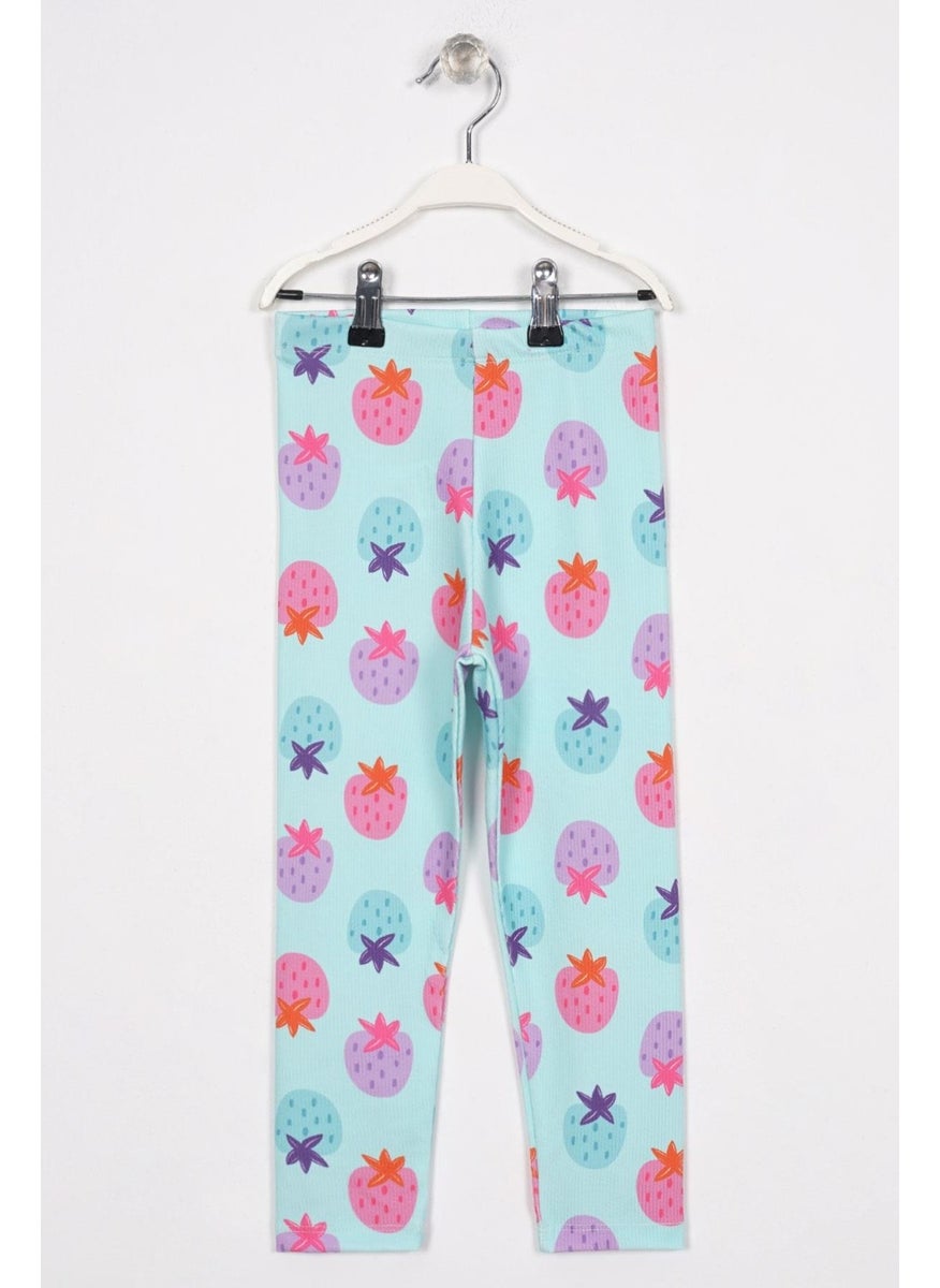 WEWE 524004 Girl 3-7 Years Old Patterned Tights  - Image 1