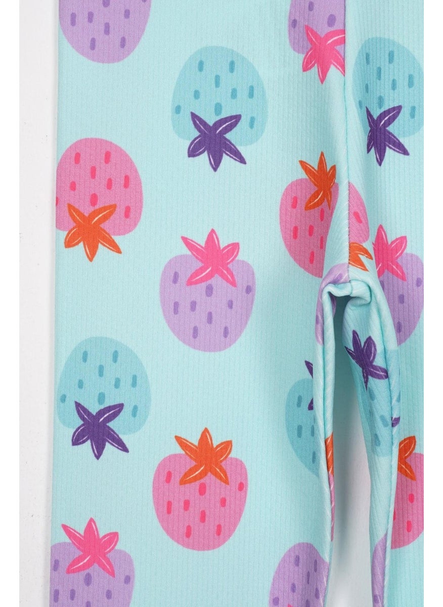 WEWE 524004 Girl 3-7 Years Old Patterned Tights  - Image 2
