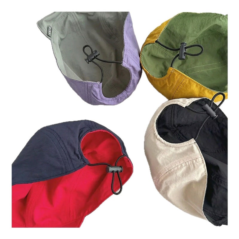 Korean Kids Reversible Baseball Cap Sun Hat - Image 5