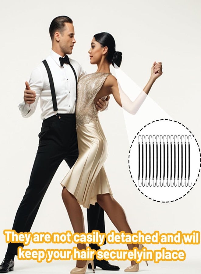 سكويشي 10 قطع من ربطات الشعر المطاطية، ربطات شعر مطاطية للنساء والفتيات، ربطات شعر، حامل ذيل حصان مرن مزود بخطافات، تصفيف آمن ولطيف لجميع أنواع الشعر - Image 2