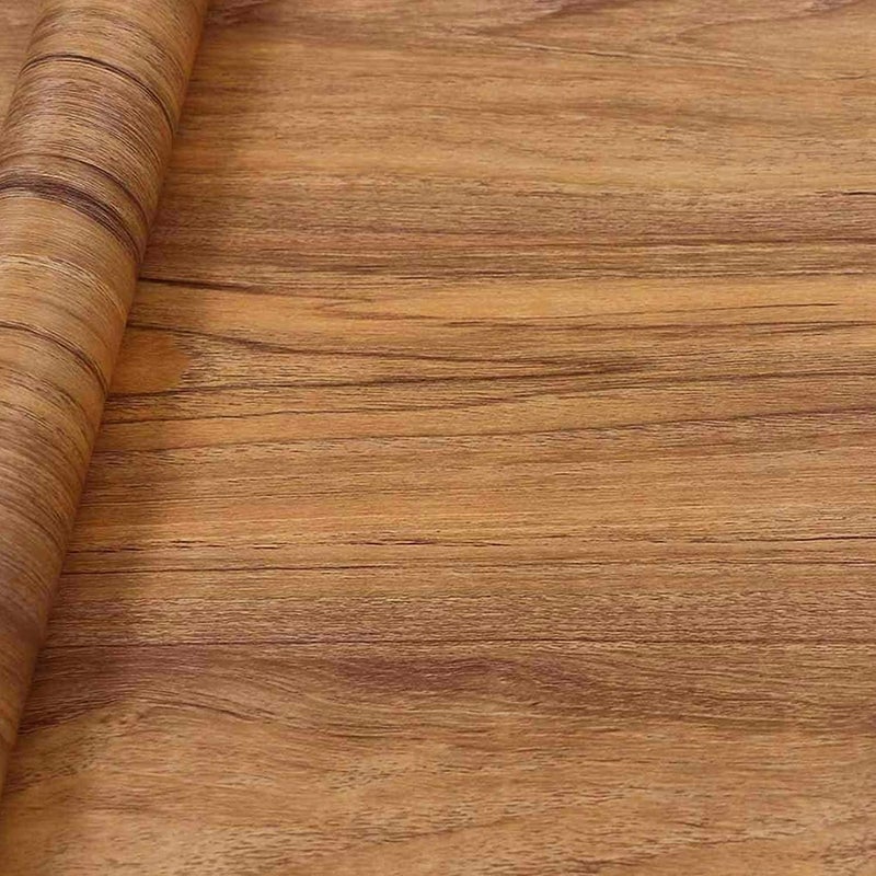 COSNIGHT 23.6" ×236" Wood Grain Wallpaper Peel and Stick Vinyl Film Self Adhesive Decor Wall Paper for Cabinet Drawer Shelf Liner Easy to Clean - Image 2
