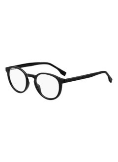 HUGO BOSS نظارة شمسية للرجال BOSS 1650 43 - مقاس العدسة: 43.4 مم - أسود  - Image 1