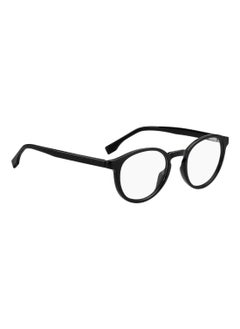 HUGO BOSS نظارة شمسية للرجال BOSS 1650 43 - مقاس العدسة: 43.4 مم - أسود  - Image 2