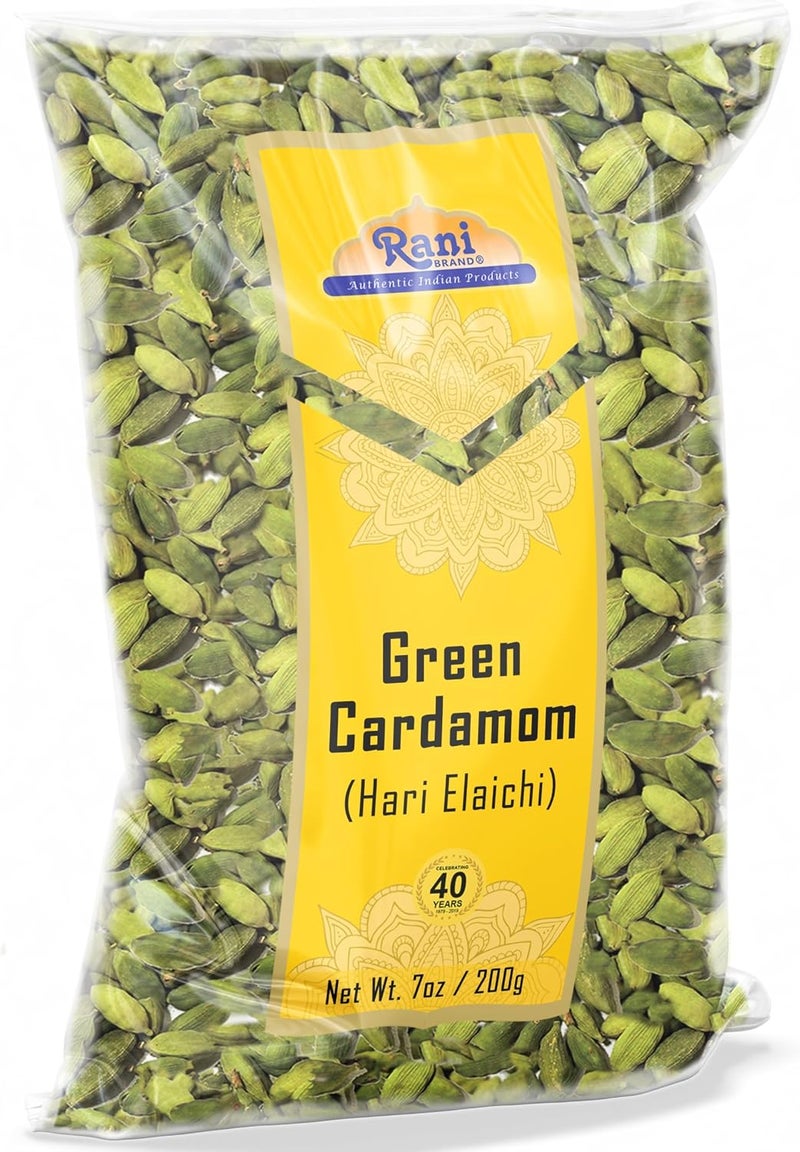 Rani Brand Green Cardamom Pods (Hari Elaichi) - 7oz (200g) - Image 5