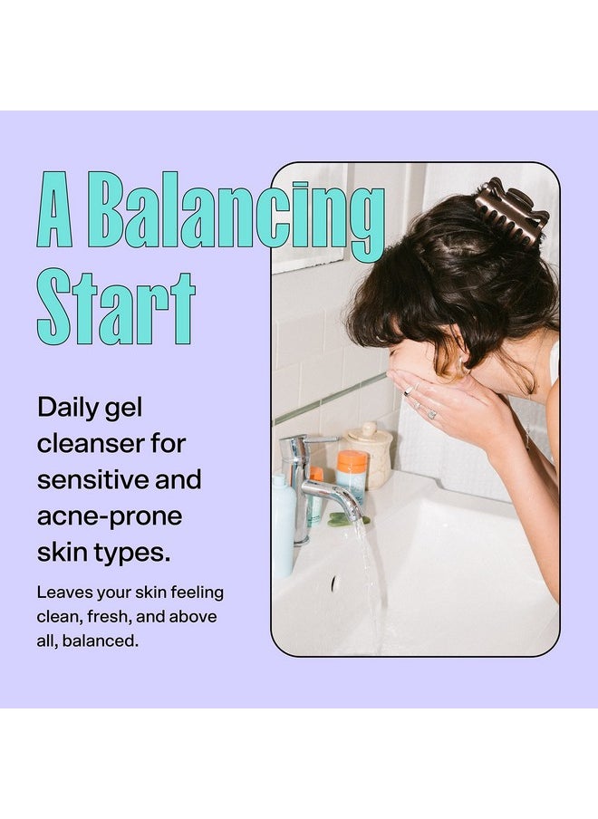 Bubble - Skincare Fresh Start Gel Cleanser Gentle Exfoliating Face Wash For Oily Skin Formulated With Aloe Vera Juice + Caffeine To Protect And Soothe Complexion (125Ml) - Image 1