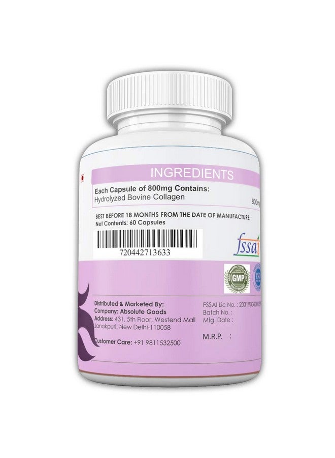 HerbalValley Collagen Supplement For Healthy Hair ,Nails , Skin For Women'S Pack Of 1  - Image 2